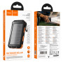 УМБ Power Bank Hoco J164 Platinum 8000mAh 2A (з ліхтарем, компасом, сонячною панеллю)