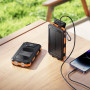 УМБ Power Bank Hoco J164 Platinum 8000mAh 2A (з ліхтарем, компасом, сонячною панеллю)