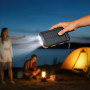 УМБ Power Bank Hoco J164 Platinum 8000mAh 2A (з ліхтарем, компасом, сонячною панеллю)