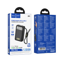 УМБ Power Bank Hoco Q53 Skillful 12000mAh PD65W (with cable Type-C)