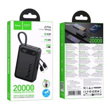 УМБ Power Bank Hoco J171A Edge 20000mAh 22.5W+PD20W (with cable Type-C+Lightning)