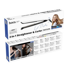 Вирівнювач Hoco HP47 Explicit випрямлення та завивка волосся 45W (160°,185°,210°)