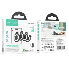 Набір GPS-трекерів для пошуку Hoco E91 Tiger (4 шт.) (Сумісність: Apple)