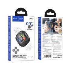 Охолоджувач для телефону Hoco GA5 Triumph semiconductor з 3-ма швидкостями (2 види кріплення)