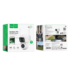 Камера відеоспостереження Hoco D9 outdoor (вулична) PTZ HD (1920*1080, Wi-Fi 2.4G)