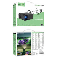Проектор Hoco DT6 бездротовий, 720P (WiFI 2.4+5G, Bluetooth 5.1)