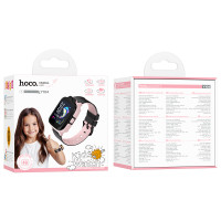 Дитячий годинник Hoco Y104 4G (Підтримка дзвінка) PINK