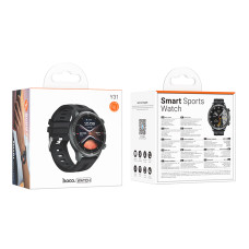 Smart Watch Hoco Y31 sports (Підтримка дзвінка) BLACK