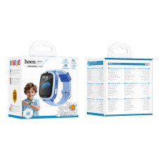 Дитячий годинник Hoco Y106 4G (Підтримка дзвінка) BLUE