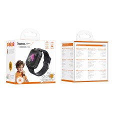 Дитячий годинник Hoco Y105 (Підтримка дзвінка) BLACK