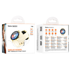 Smart Watch Hoco Y38 AMOLED (Підтримка дзвінка) GOLD