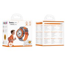 Дитячий годинник Hoco Y107 4G (Підтримка дзвінка) ORANGE