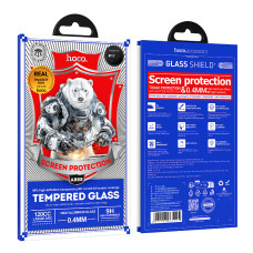 Захисне скло Hoco Bear Shield series full screen HD tempered glass iPhone 17 Pro Max (A888)