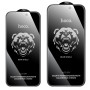 Захисне скло Hoco Bear Shield series full screen anti spy tempered glass iPhone 16 Pro-iPhone 17 (A888 Plus)