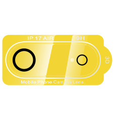 Захисне скло на камеру Hoco 3D all-inclusive night shooting circle lens iPhone 17 Air (G13) (1шт)