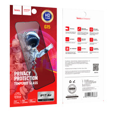 Захисне скло Hoco Guardian shield anti-spy tempered iPhone 17 Air (G15)