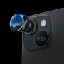 Захисне скло на камеру Hoco Crystal clear HD 3D metal frame iPhone 15-15 Plus (V14) (1 шт)