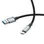 Кабель Hoco US10 USB to Type-C USB3.0, 5Gbit, s, 3A 0.5m