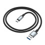 Кабель Hoco US10 USB to Type-C USB3.0, 5Gbit, s, 3A 0.5m