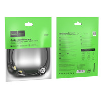 Кабель мережевий патч-корд для інтернету Hoco US07 General pure copper flat network cable 1m