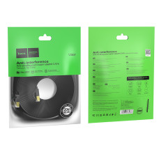 Кабель мережевий патч-корд для інтернету Hoco US07 General pure copper flat network cable 20m