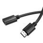 Кабель Hoco US13 HDMI male to HDMI female HD4K, 60hz, 1m