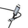 Кабель Hoco UA43 Type-C male to HDMI (HDTV) male 4K 30Hz 1.8m