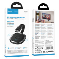 Перехідник (медіаплеєр) Hoco UA45 HDMI (HDTV) male to Type-C female 60Hz
