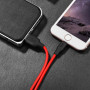 Data Cable Hoco X21+ Silicone Lightning 1m 