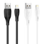 Data Cable Hoco X61 Ultimate silicone Lightning 2.4A 1m