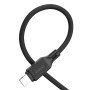 Data Cable Hoco X90 Cool silicone Lightning 2.4A 1m