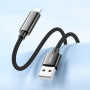 Data Cable Hoco U125 Benefit with display Lightning 12W 1.2m