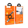 Data Cable Hoco U136 Prize Lightning 2.4A 1.2m