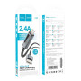 Data Cable Hoco X112 Favor Lightning 2.4A 1m