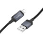 Data Cable Hoco X118 Generous Lightning 2.4A 1m