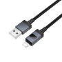 Data Cable Hoco X118 Generous Lightning 2.4A 1m