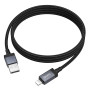 Data Cable Hoco X118 Generous Lightning 2.4A 1m