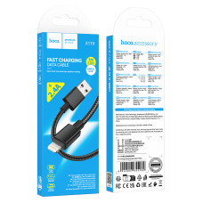 Data Cable Hoco X119 Energy Lightning 2.4A 1m