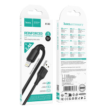 Data Cable Hoco X120 Beneficio Lightning 2.4A 1m