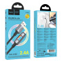Data Cable Hoco U144 New Lightning 2.4A 1.2m