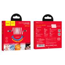 Data Cable Hoco X21+ Silicone Micro 1m