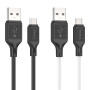 Data Cable Hoco X90 Cool silicone Micro 1m