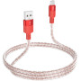 Data Cable Hoco X99 Crystal junction silicone Micro 1m