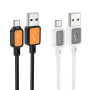 Data Cable Hoco X108 Benefit silicone Micro 2.4A 1m