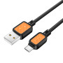 Data Cable Hoco X108 Benefit silicone Micro 2.4A 1m