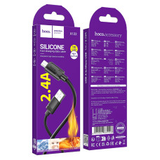 Data Cable Hoco X122 Benefit silicone Micro 2.4A 1m