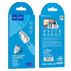 Перехідник OTG Hoco UA9 Type-C male to USB female