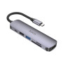 USB-C HUB Hoco HB28 multifunction converter (Type-C to HDTV+USB3.0+USB2.0+SF+TF+PD)
