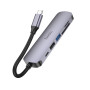 USB-C HUB Hoco HB28 multifunction converter (Type-C to HDTV+USB3.0+USB2.0+SF+TF+PD)
