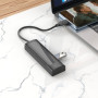 USB-C HUB Hoco HB41 Easy safety 4-in-1 (Type-C to USB3.0*4) 0.2m